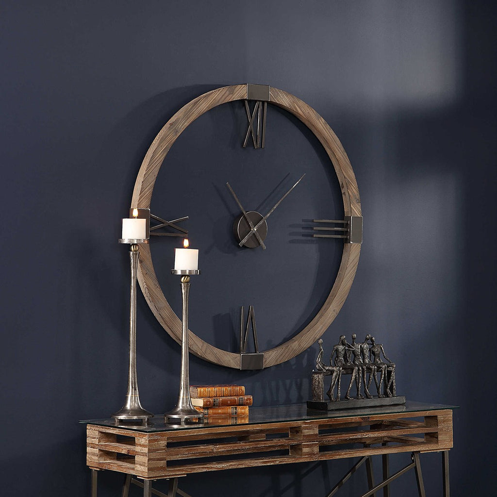 Marcelo Modern Wall Clock - Bombay Mercantile