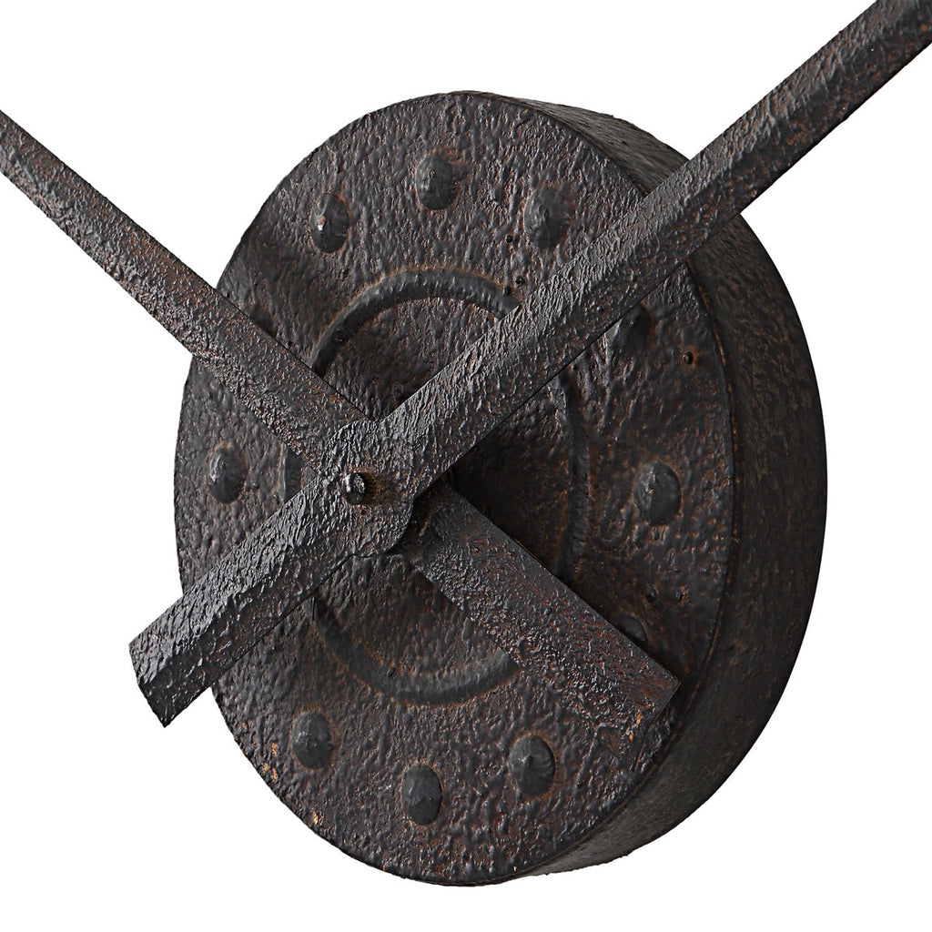 Storehouse Rustic Wall Clock - Bombay Mercantile