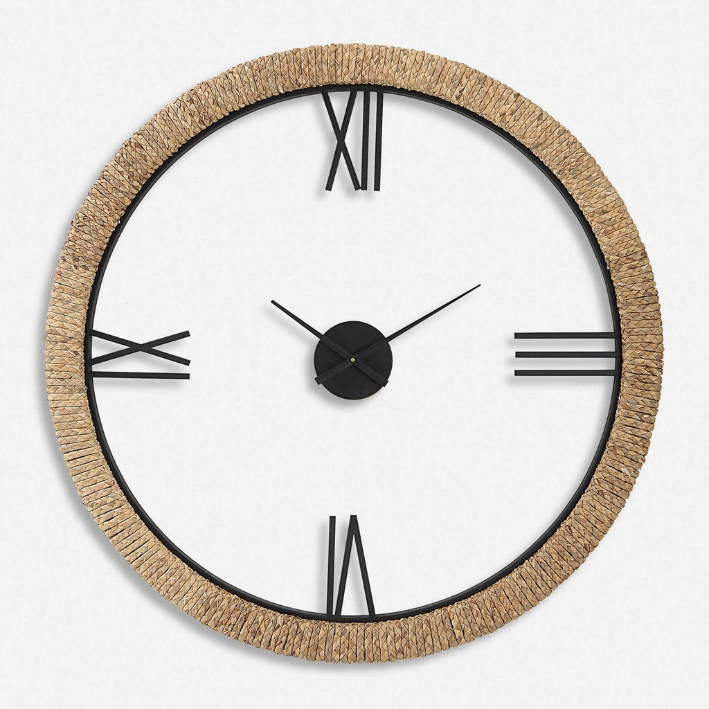 Montecito Coastal Modern Wall Clock - Bombay Mercantile