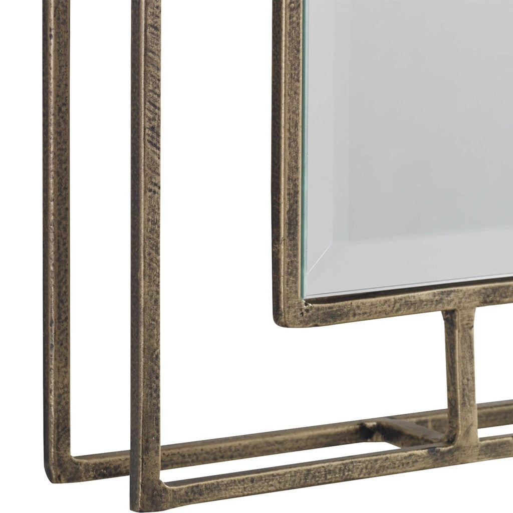 Rutledge Gold Mirrors, Set of 2 - Bombay Mercantile