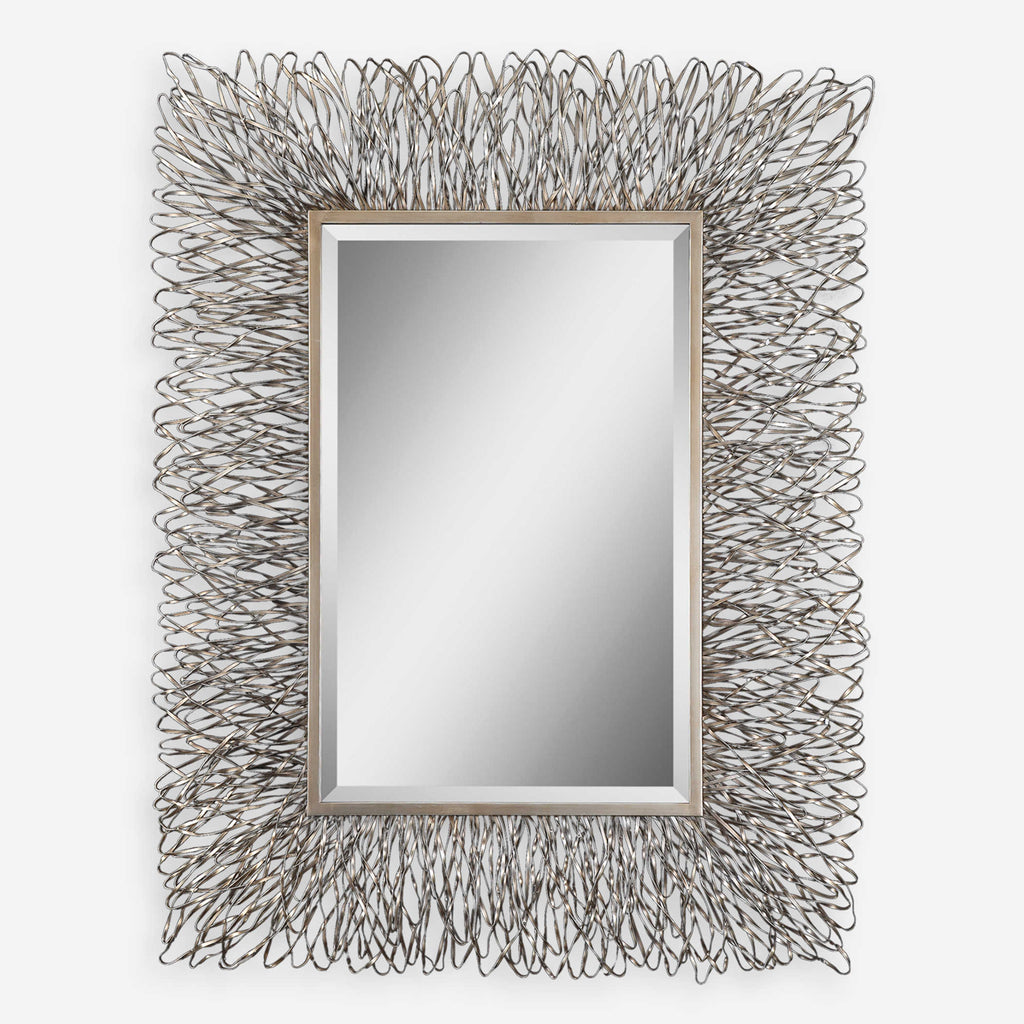 Corbis Decorative Metal Mirror - Bombay Mercantile
