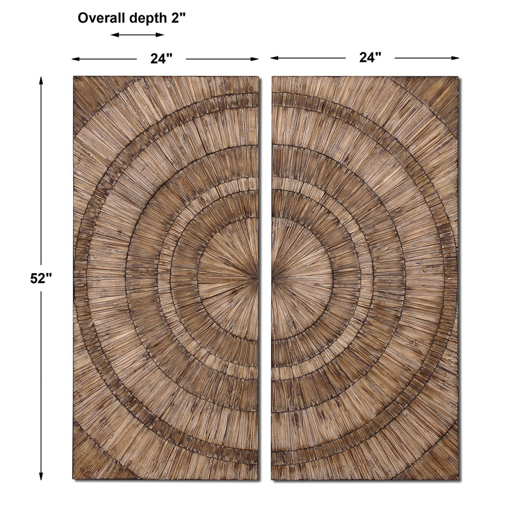 Lanciano Wood Wall Art - Bombay Mercantile