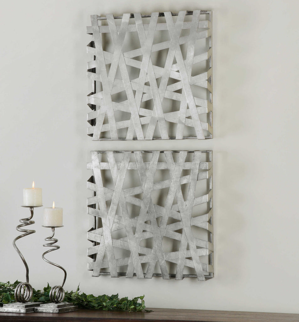 Alita Squares Wall Art Set of 2 - Bombay Mercantile