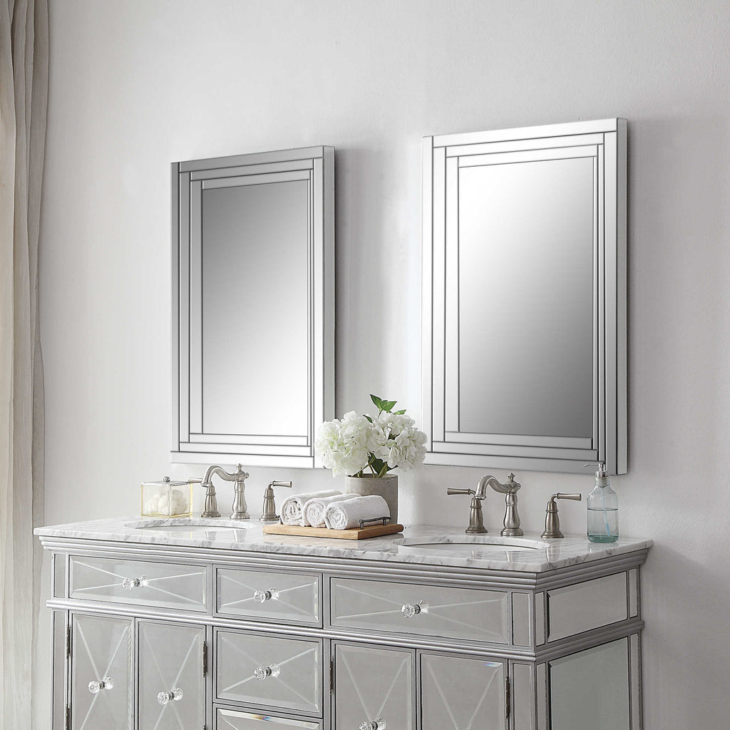 Alanna Frameless Vanity Mirror - Bombay Mercantile