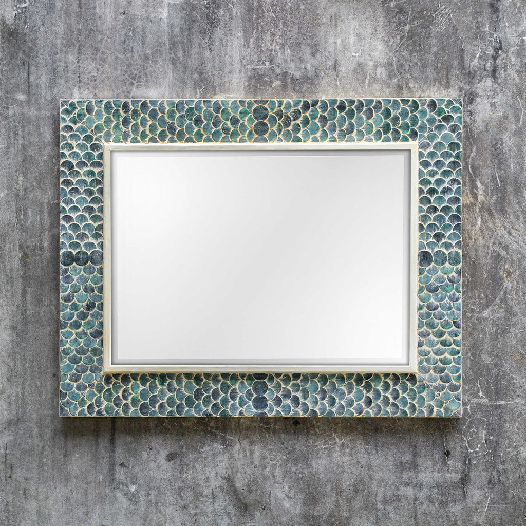 Makaria Coastal Blue Mirror - Bombay Mercantile