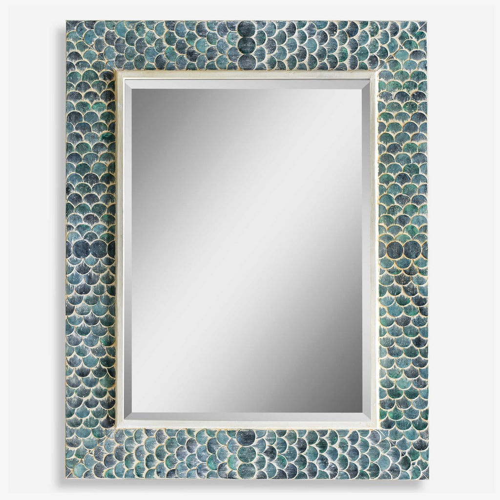 Makaria Coastal Blue Mirror - Bombay Mercantile