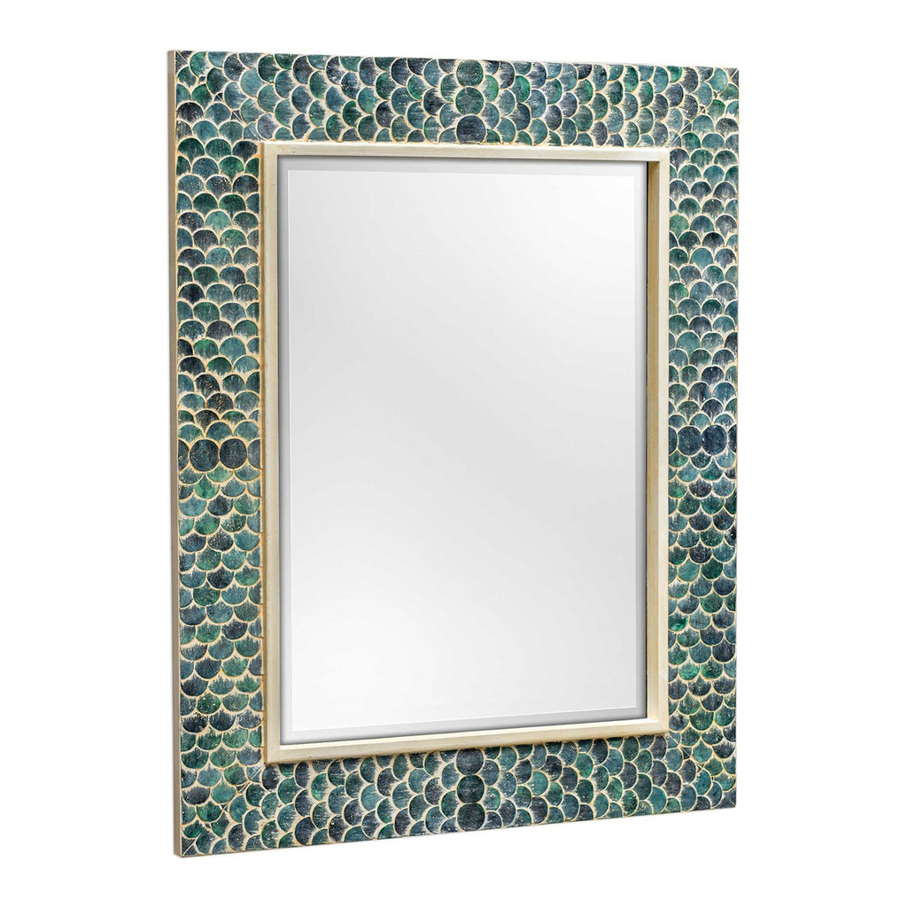 Makaria Coastal Blue Mirror - Bombay Mercantile