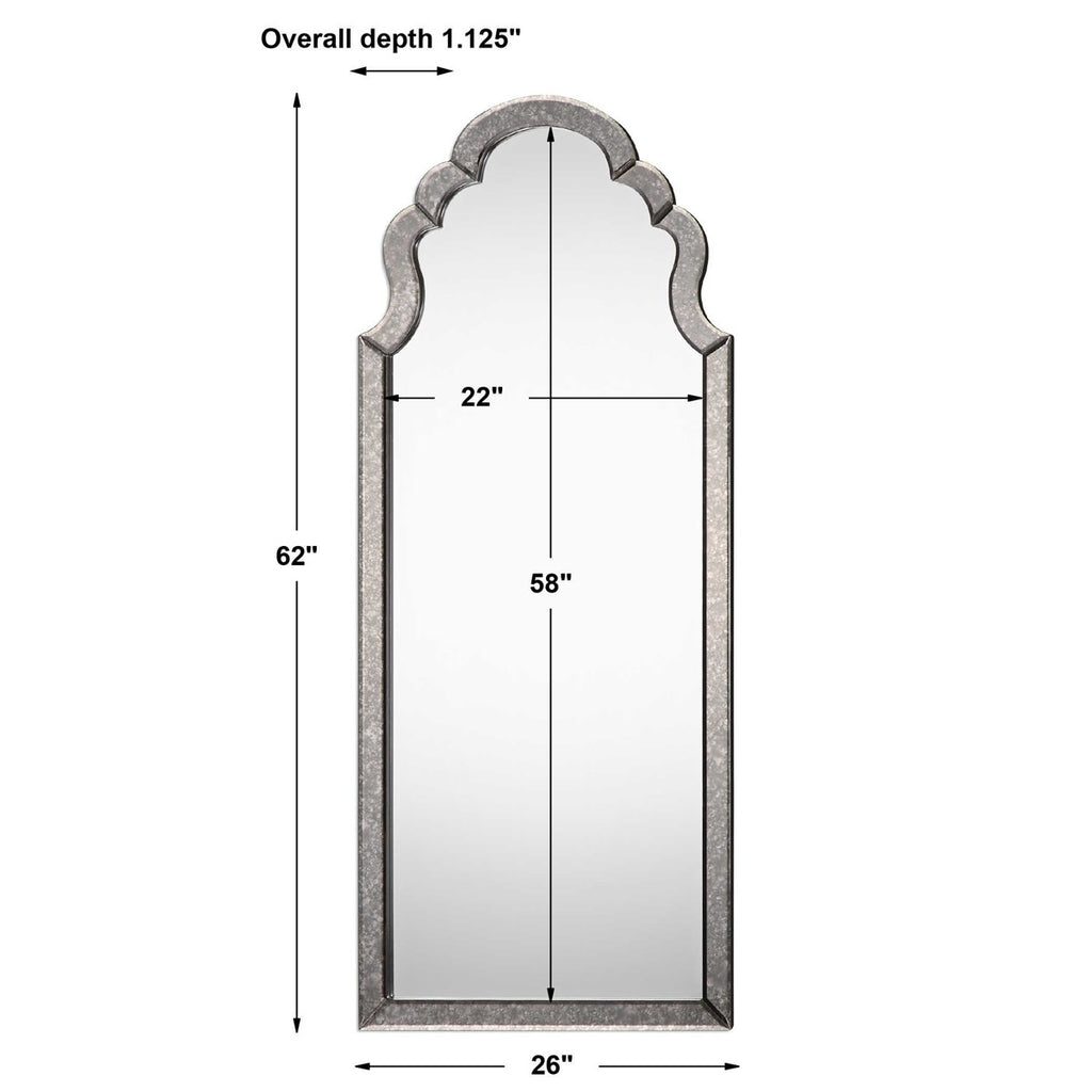 Lunel Arched Mirror - Bombay Mercantile