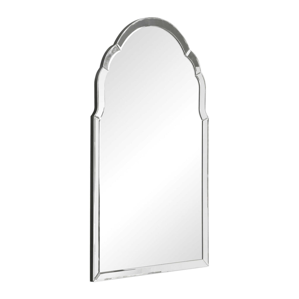 Brayden Frameless Arched Mirror - Bombay Mercantile