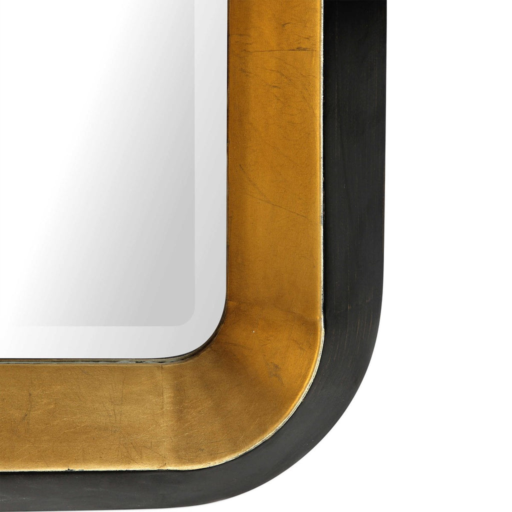 Niva Metallic Gold Wall Mirror - Bombay Mercantile