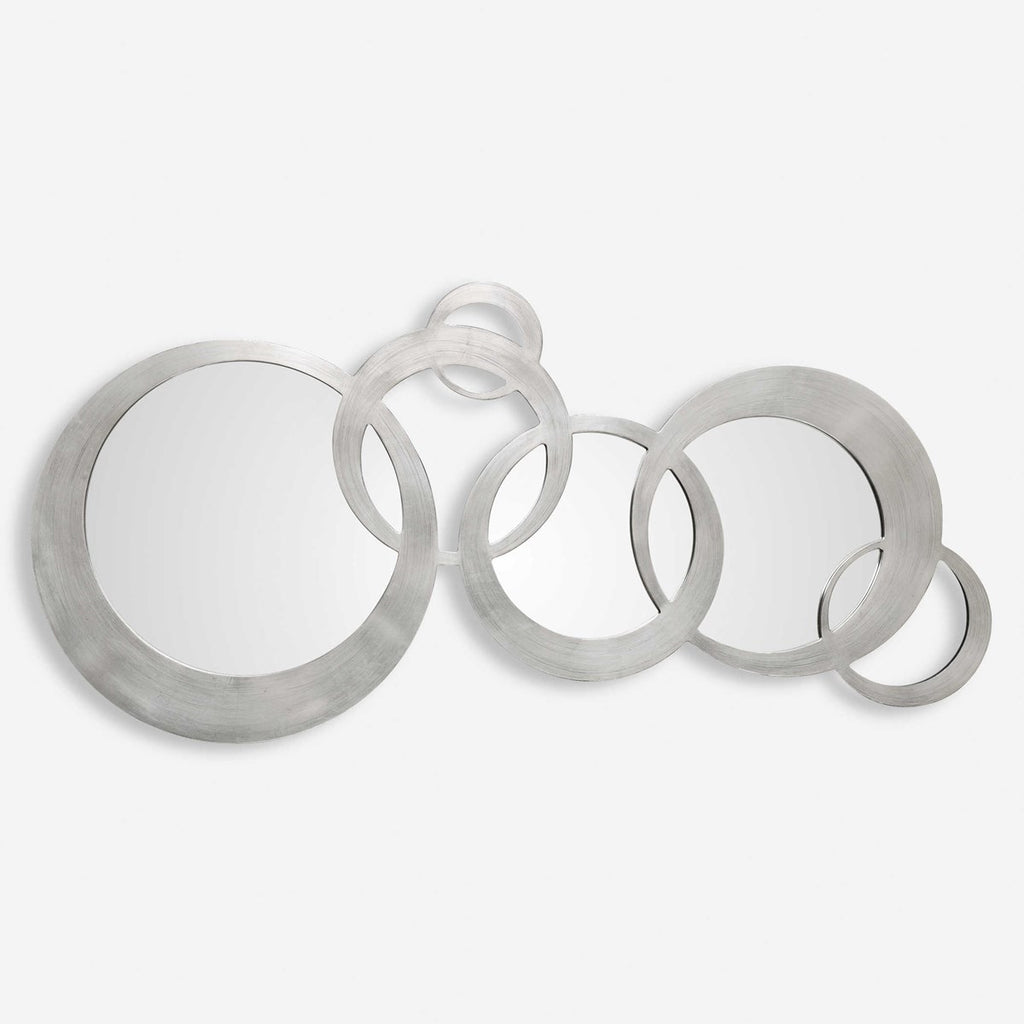 Odiana Silver Rings Modern Mirror - Bombay Mercantile