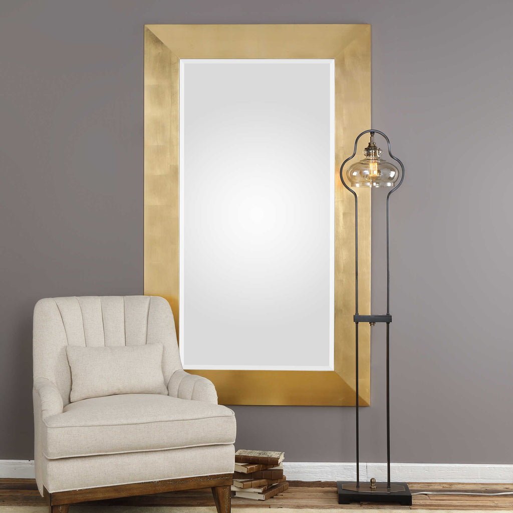 Chaney Gold Mirror - Bombay Mercantile