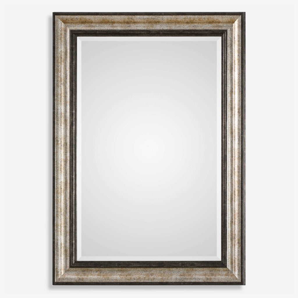 Shefford Antiqued Silver Mirror - Bombay Mercantile