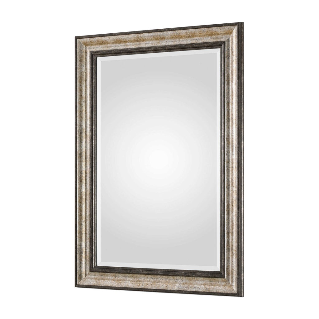 Shefford Antiqued Silver Mirror - Bombay Mercantile