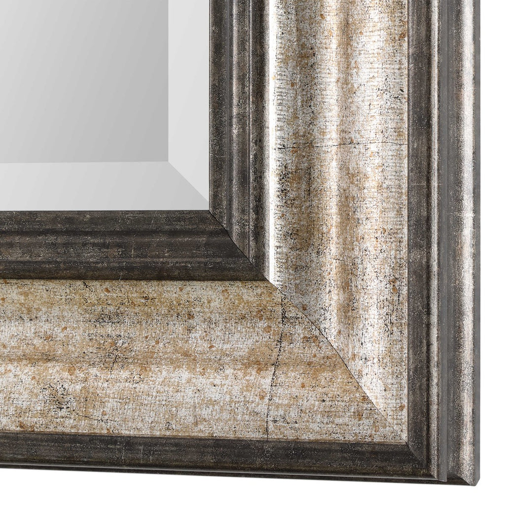 Shefford Antiqued Silver Mirror - Bombay Mercantile