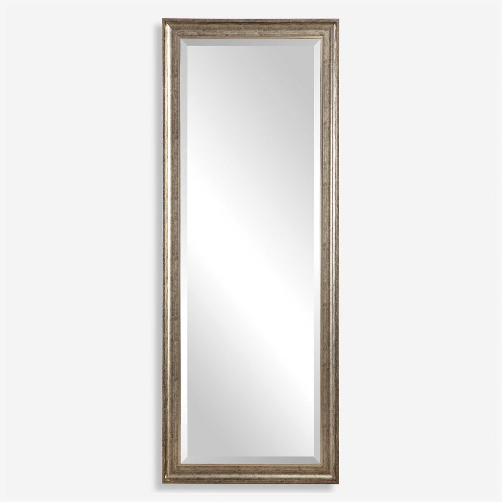 Aaleah Burnished Silver Mirror - Bombay Mercantile