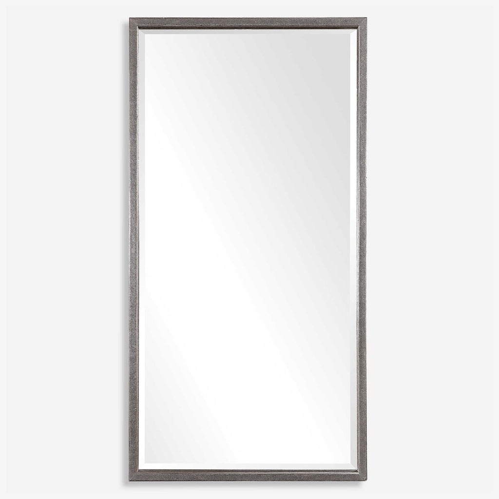Gabelle Metallic Silver Mirror - Bombay Mercantile