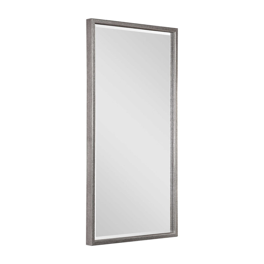 Gabelle Metallic Silver Mirror - Bombay Mercantile