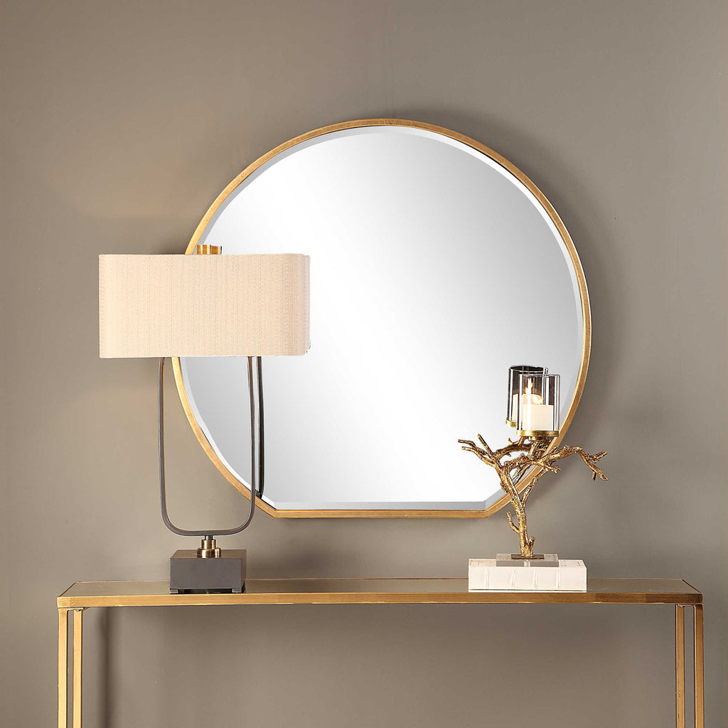 Cabell Gold Mirror - Bombay Mercantile