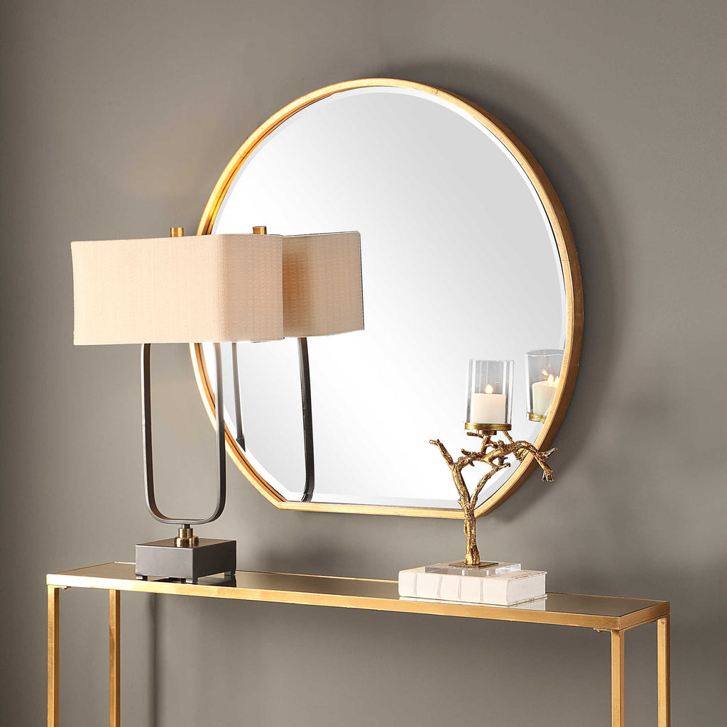 Cabell Gold Mirror - Bombay Mercantile