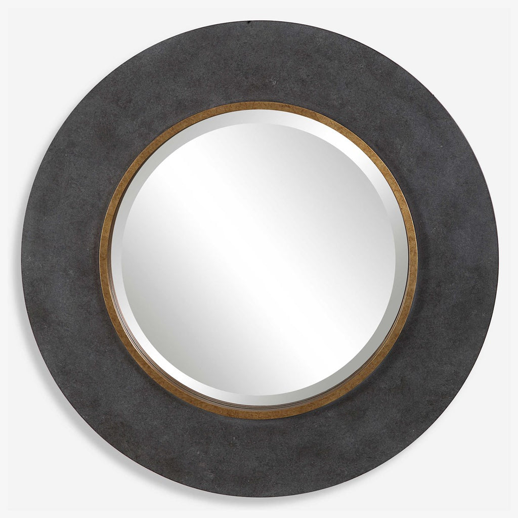 Saul Round Mirror - Bombay Mercantile