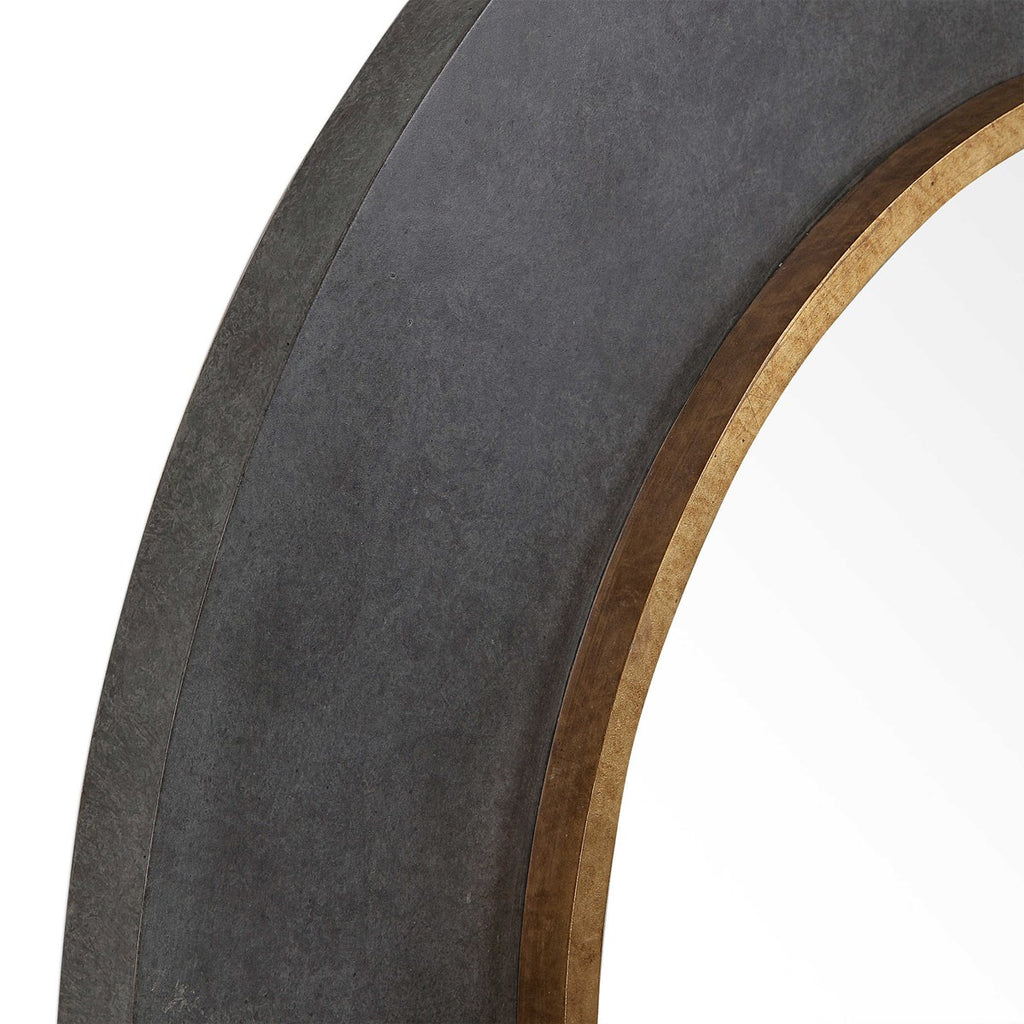 Saul Round Mirror - Bombay Mercantile