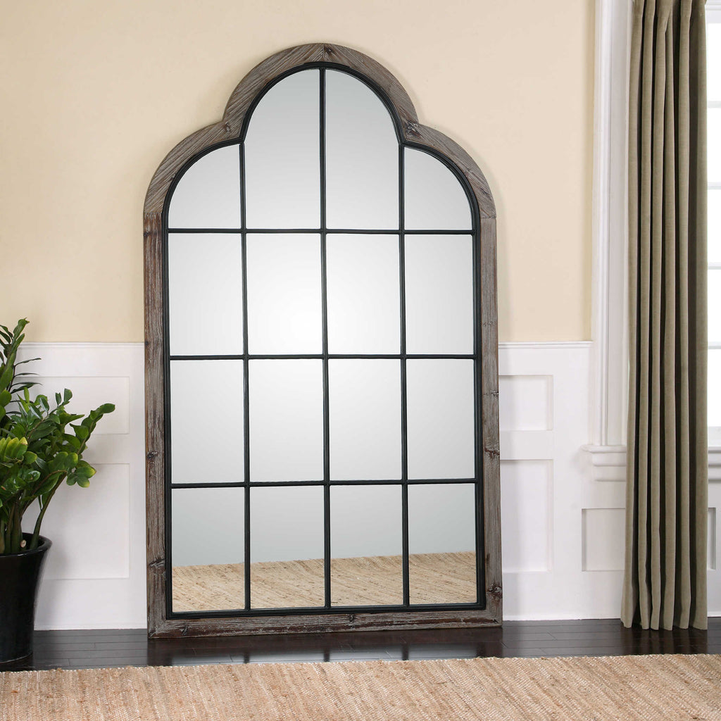 Gavorrano Oversized Arch Mirror - Bombay Mercantile