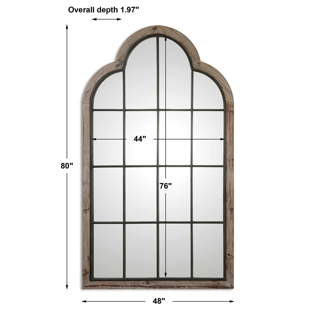 Gavorrano Oversized Arch Mirror - Bombay Mercantile