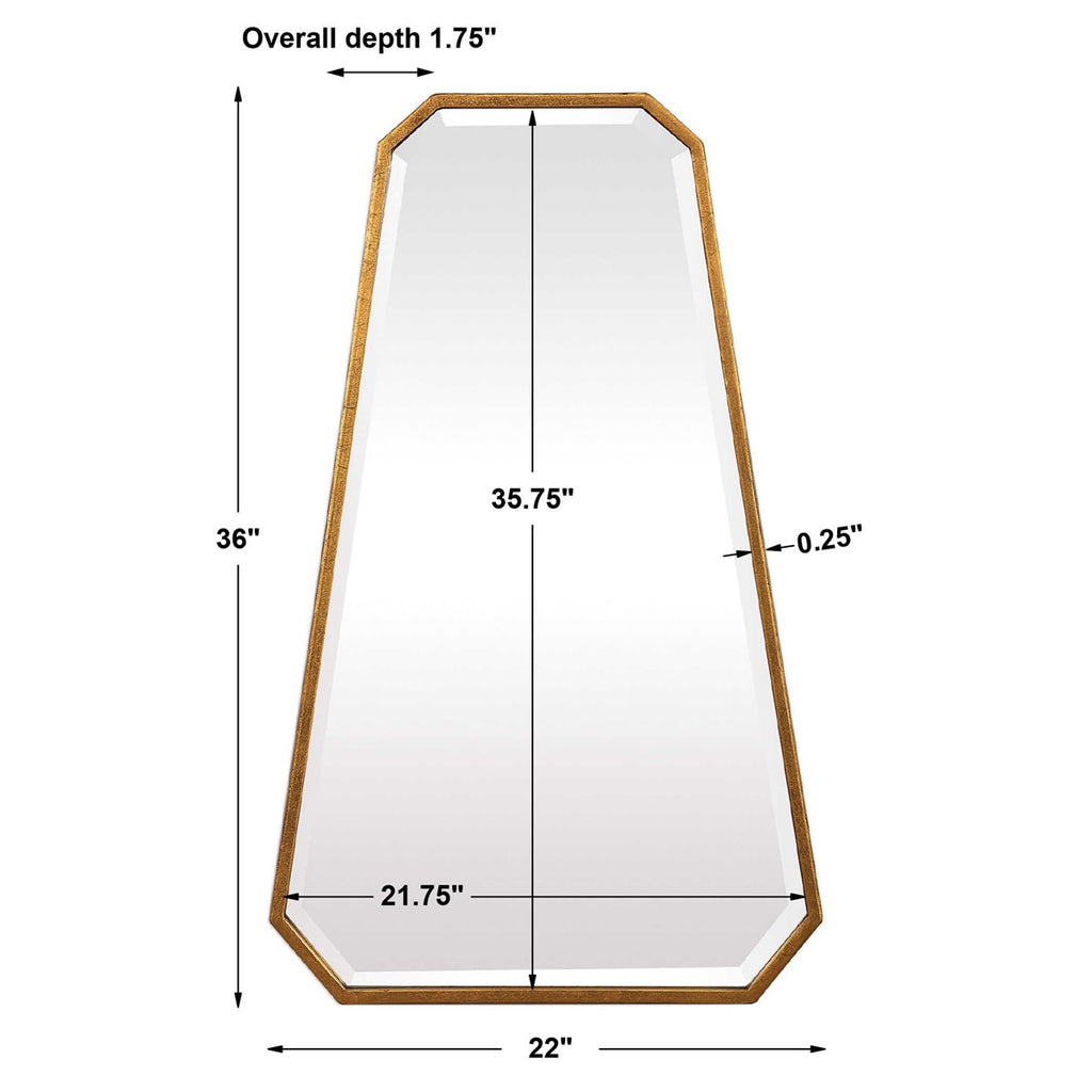 Ottone Modern Mirror - Bombay Mercantile