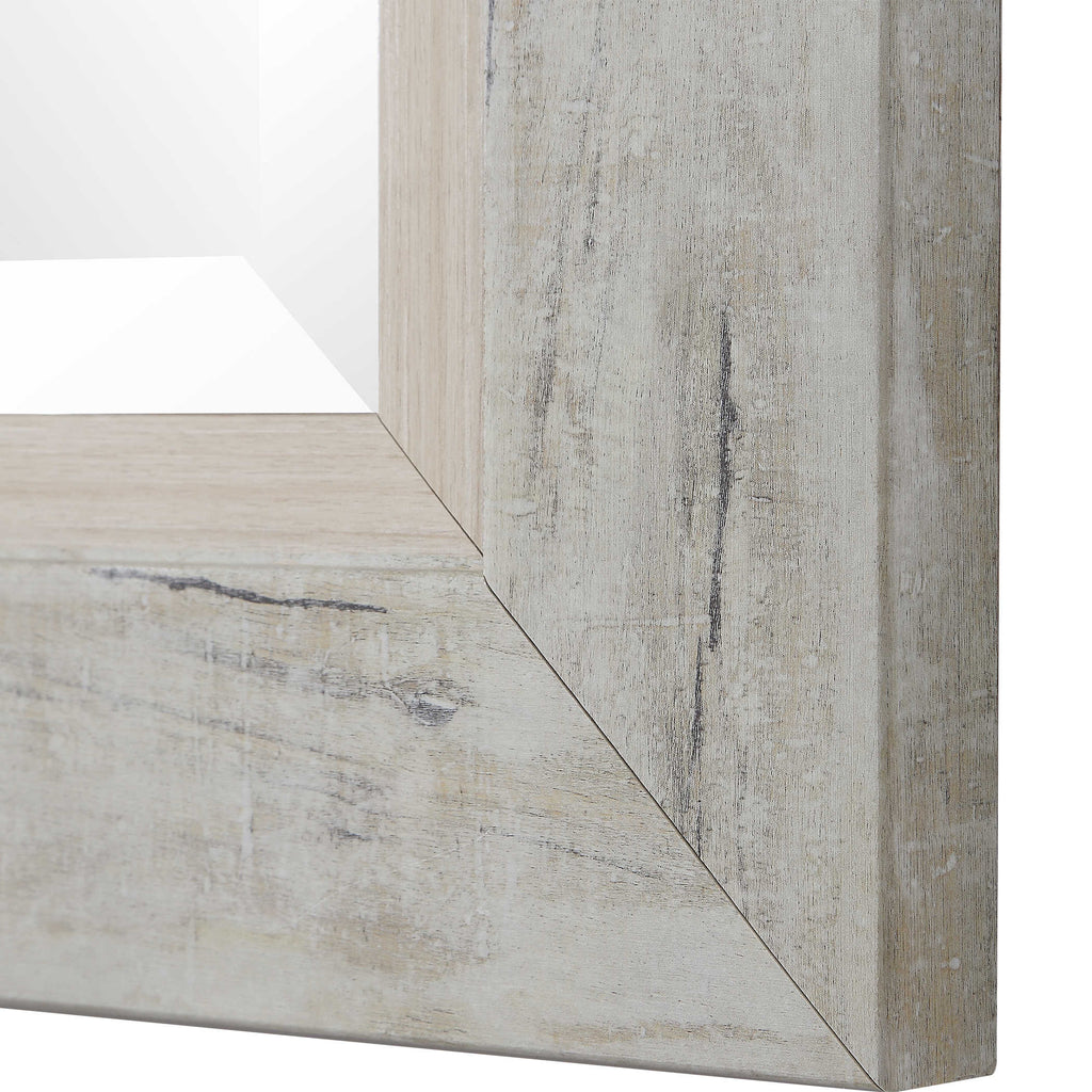 Branbury Rustic Light Wood Mirror - Bombay Mercantile
