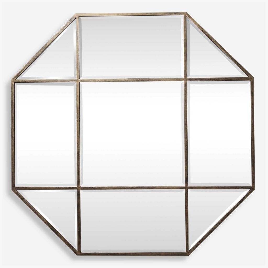 Daniella Octagon Mirror - Bombay Mercantile