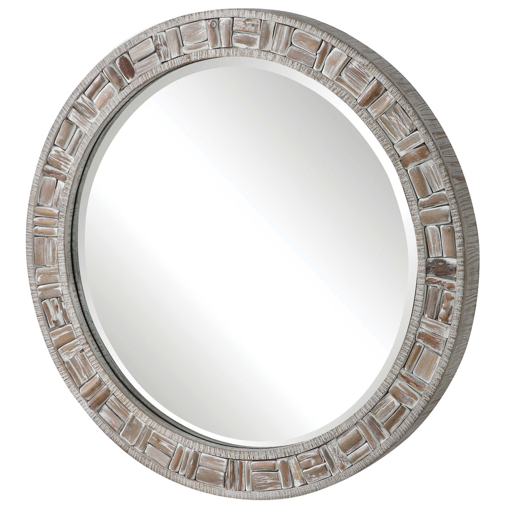 Del Mar Round Mirror - Bombay Mercantile