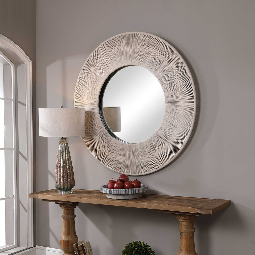 Sailor's Knot Round Mirror - Bombay Mercantile
