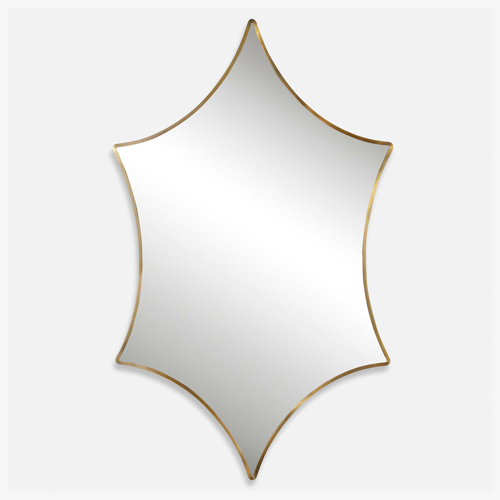Aries Gold Mirror - Bombay Mercantile