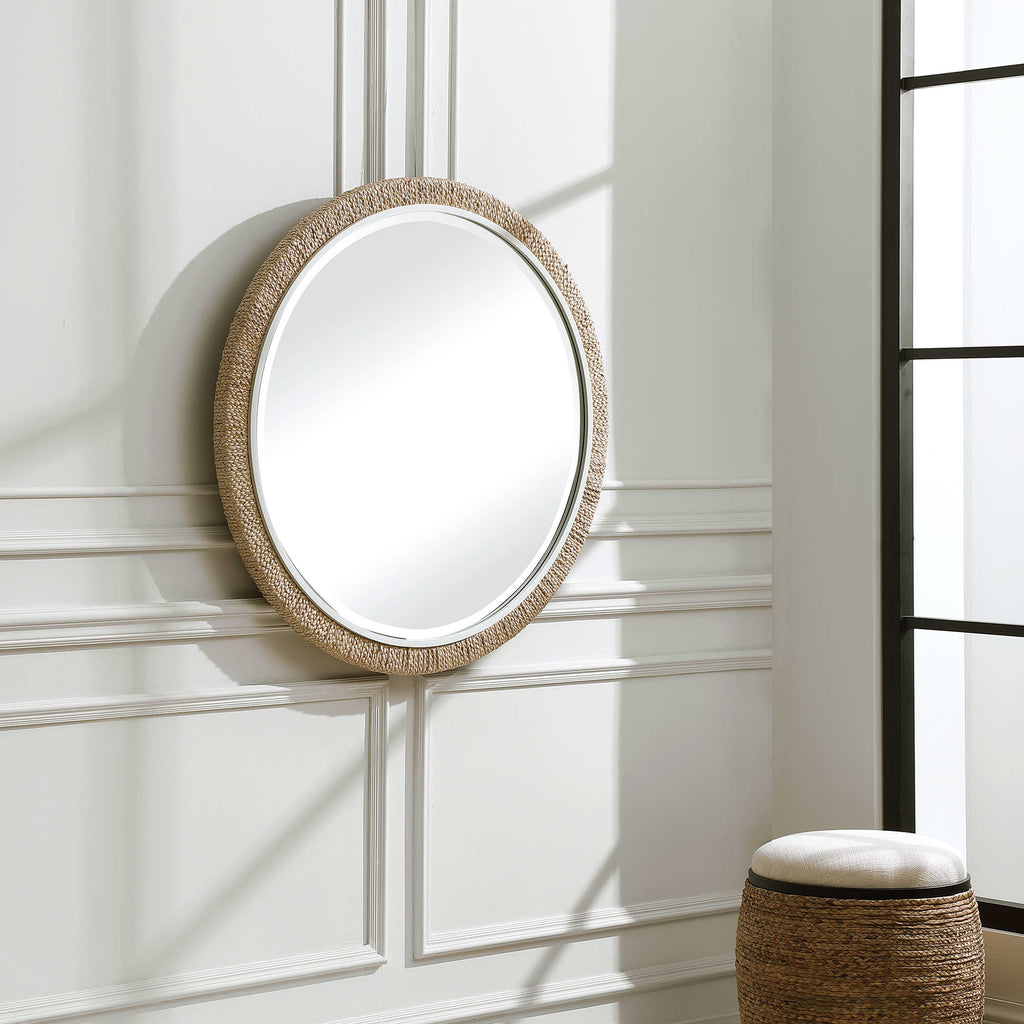 Carbet Round Rope Mirror - Bombay Mercantile