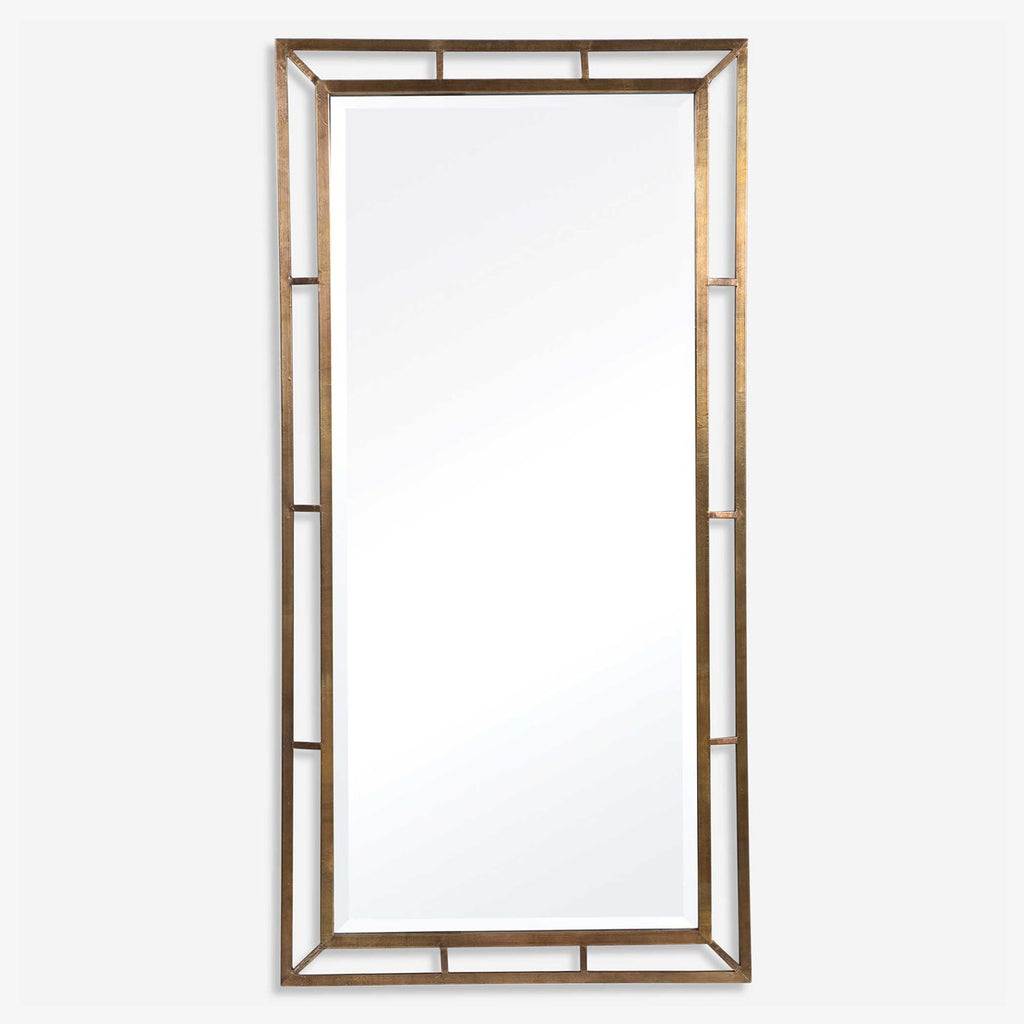 Farrow Copper Industrial Mirror - Bombay Mercantile