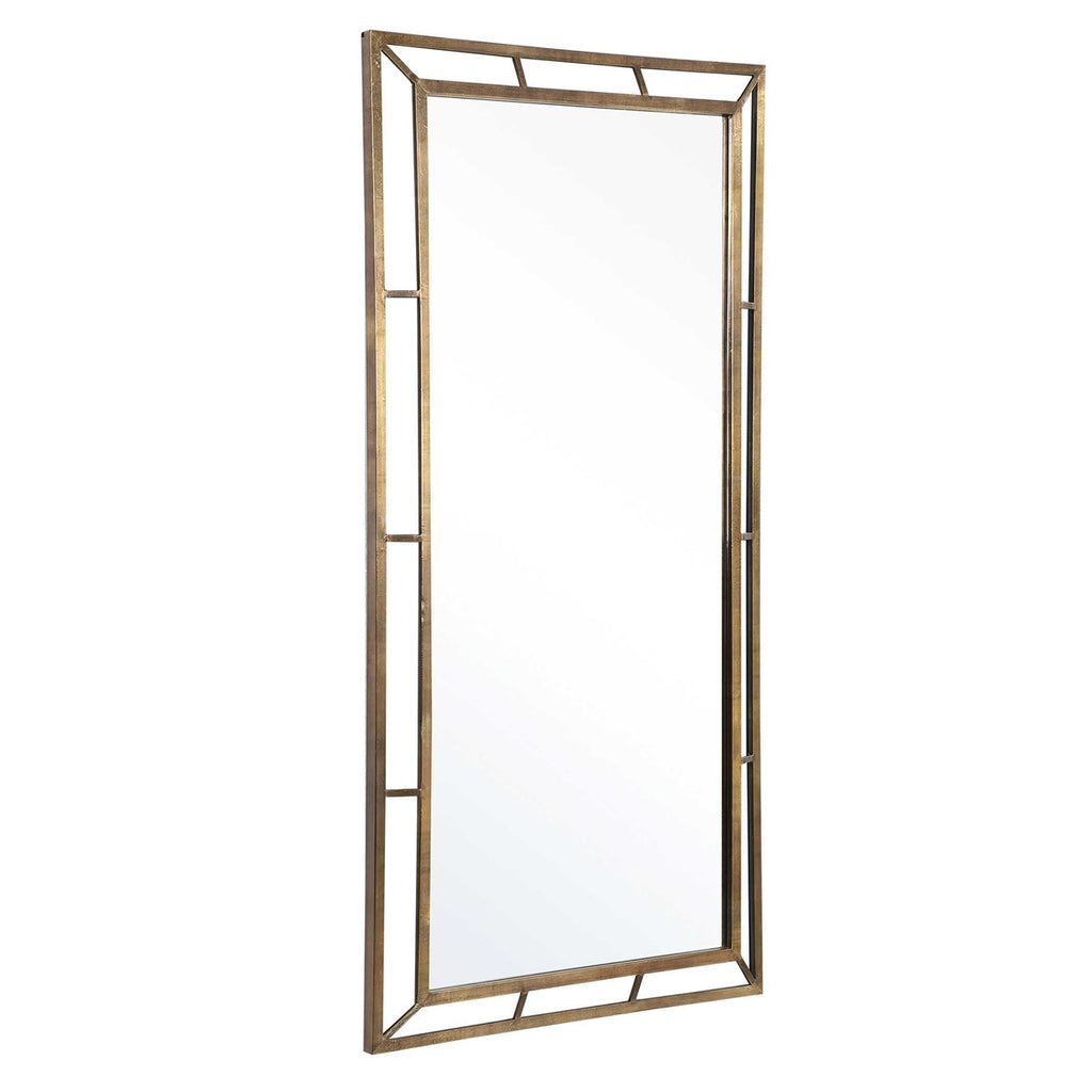 Farrow Copper Industrial Mirror - Bombay Mercantile