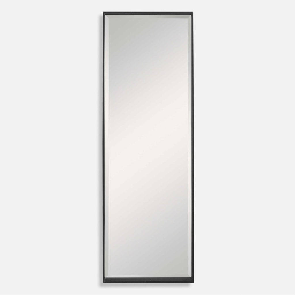 Kahn Oversized Black Rectangular Mirror - Bombay Mercantile