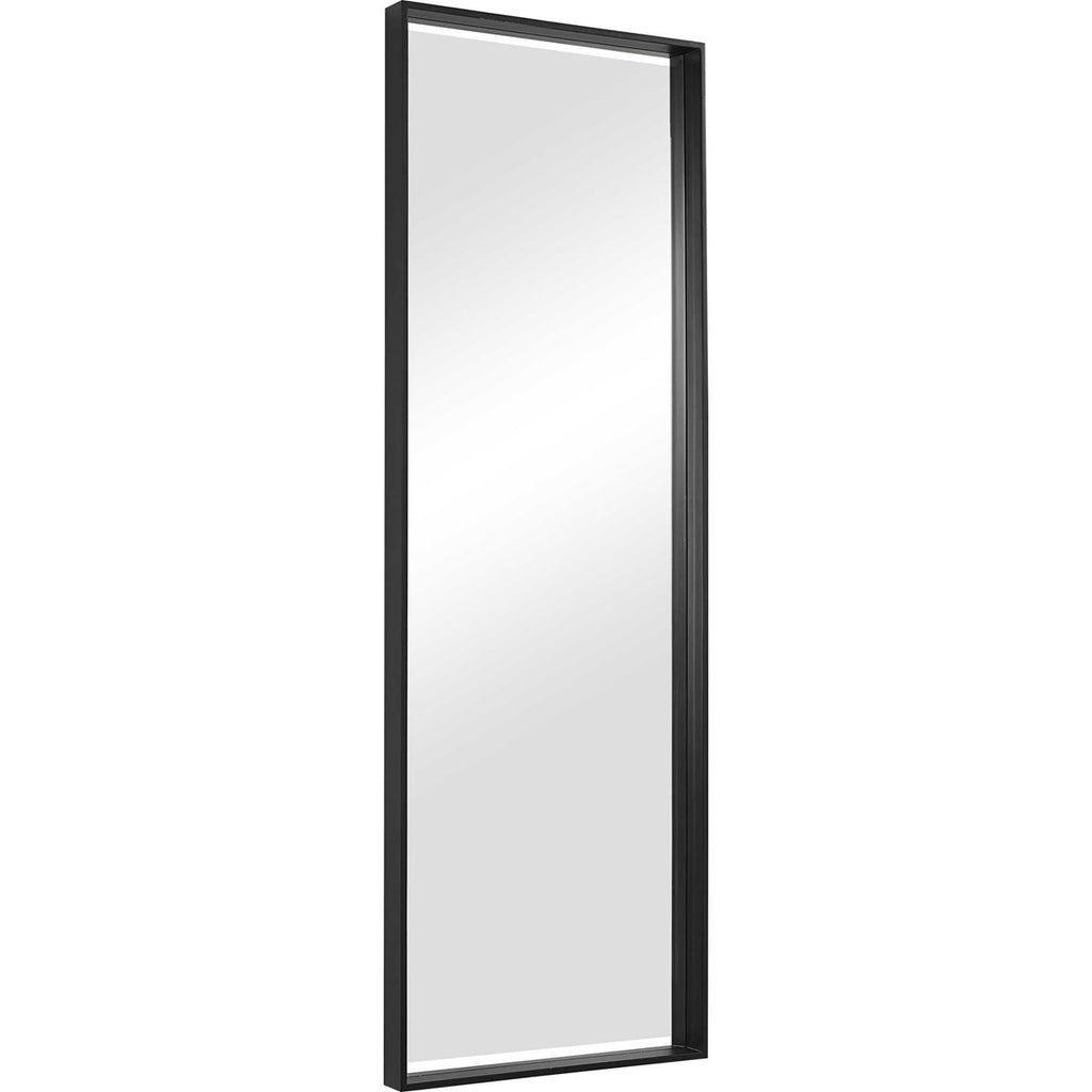 Kahn Oversized Black Rectangular Mirror - Bombay Mercantile