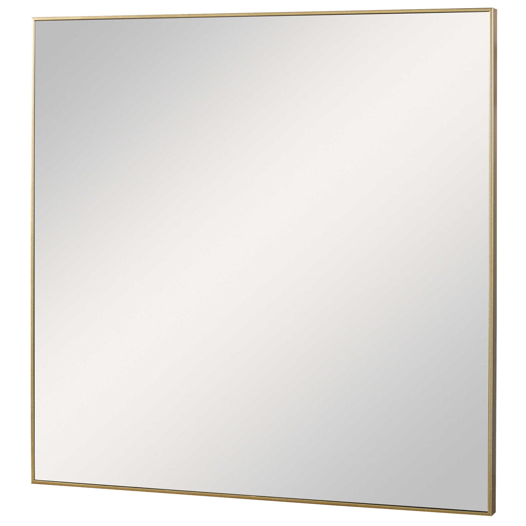Alexo Gold Square Mirror - Bombay Mercantile