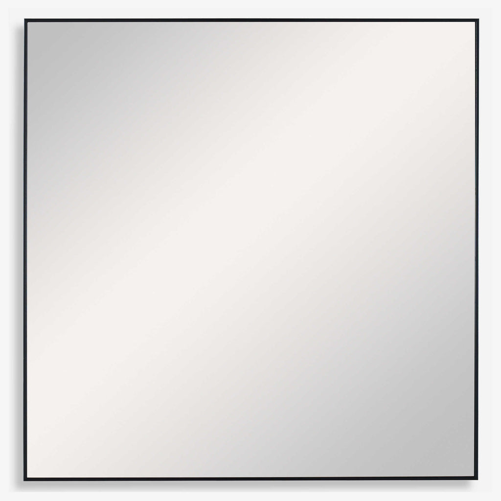 Alexo Black Square Mirror - Bombay Mercantile