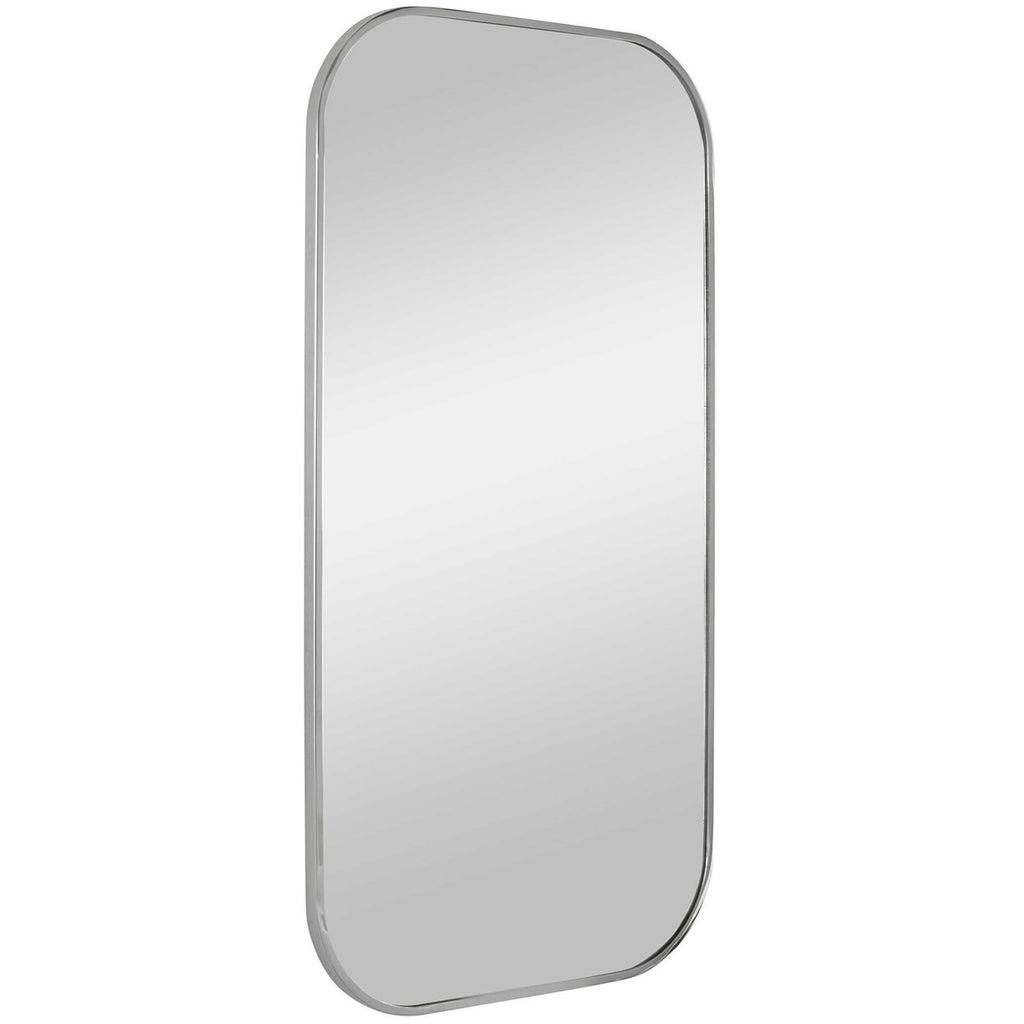 Taft Polished Nickel Mirror - Bombay Mercantile