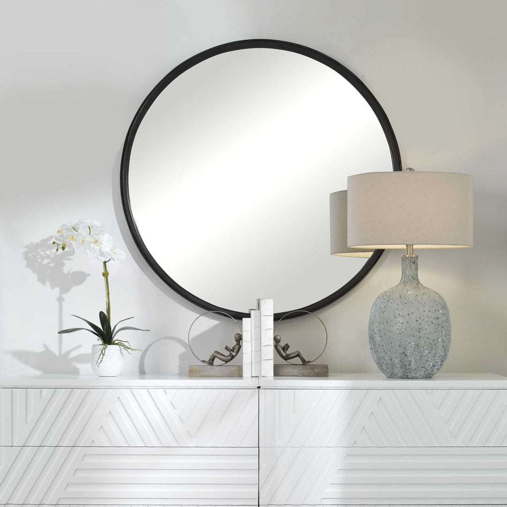 Dawsyn Round Mirror - Bombay Mercantile