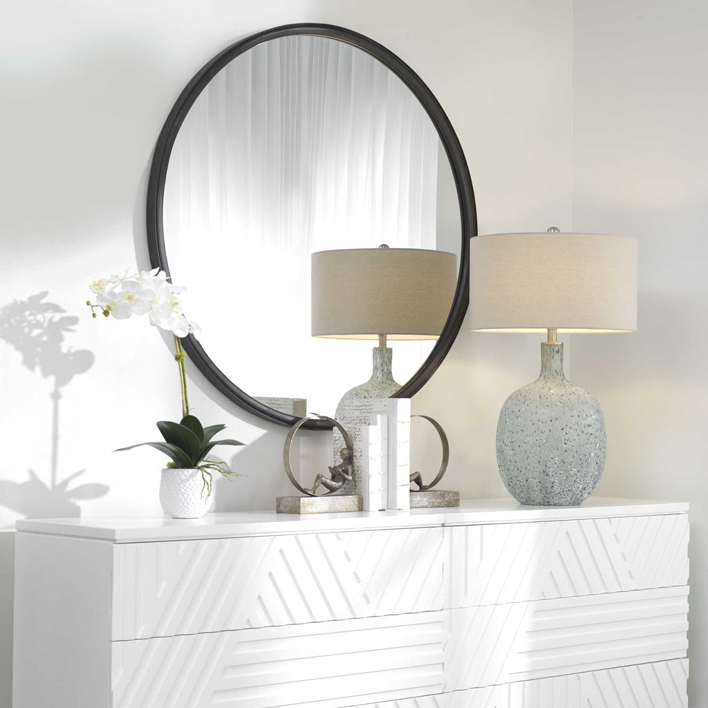 Dawsyn Round Mirror - Bombay Mercantile