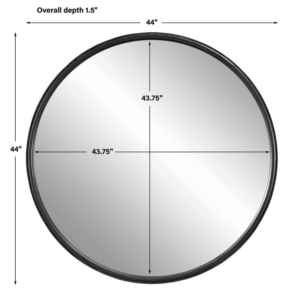 Dawsyn Round Mirror - Bombay Mercantile