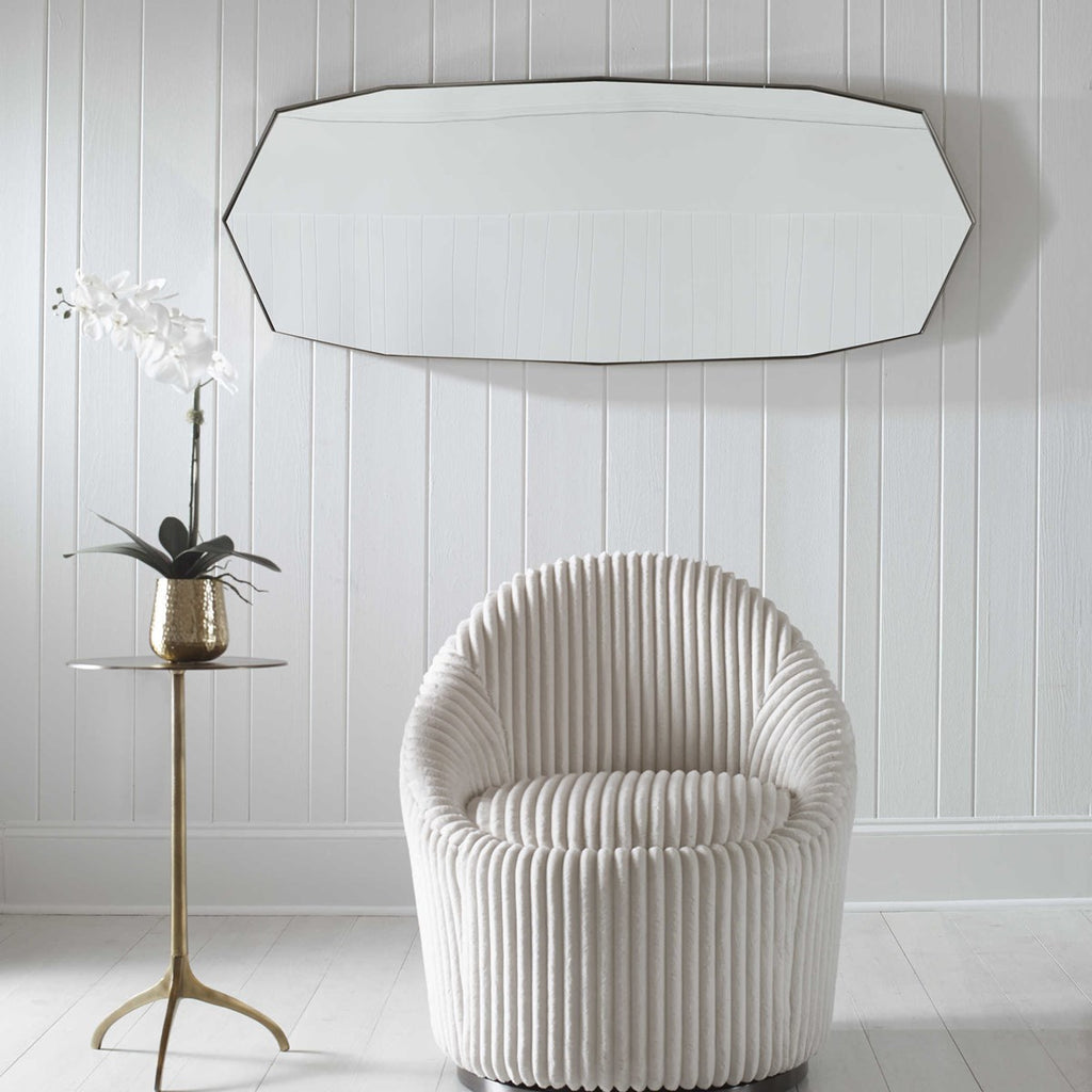 Vault Oversized Angular Mirror - Bombay Mercantile