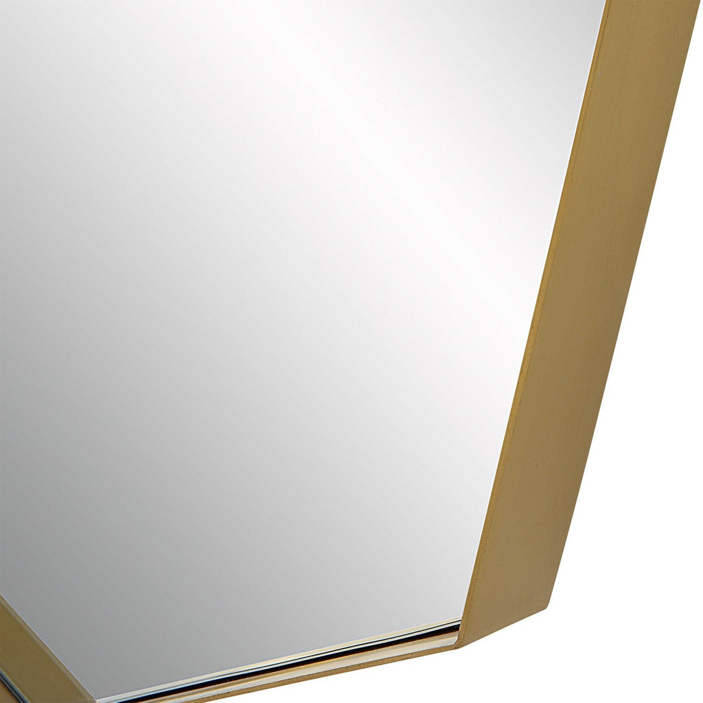 Vault Oversized Angular Mirror - Bombay Mercantile