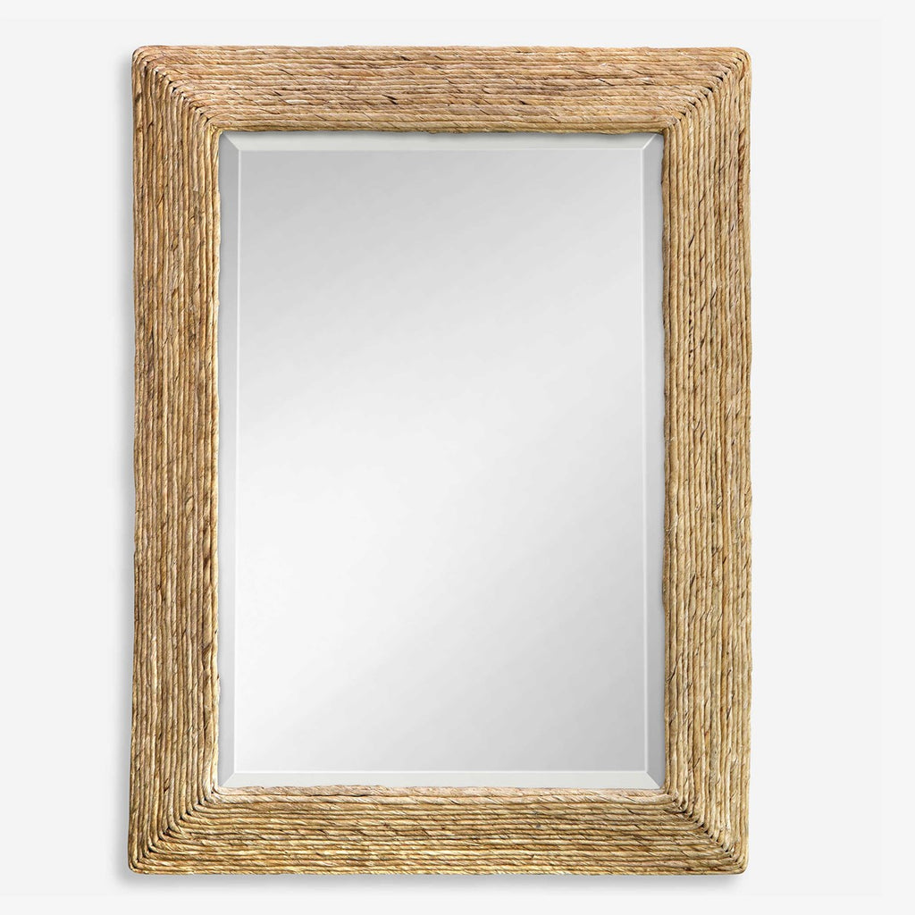 Rora Woven Coastal Mirror - Bombay Mercantile