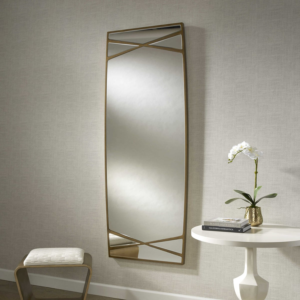 Gentry Oversized Gold Mirror - Bombay Mercantile