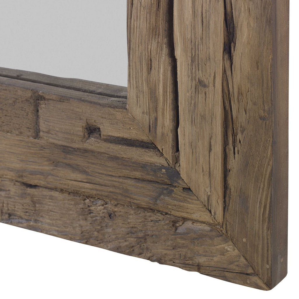 Rennick Rustic Wood Mirror - Bombay Mercantile